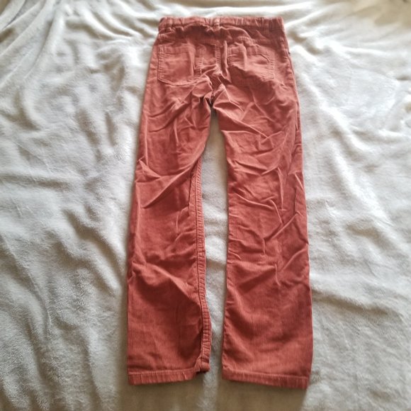 H&M Boys Corduroy Pants w/adjustable waist (Rust) - Picture 3 of 7